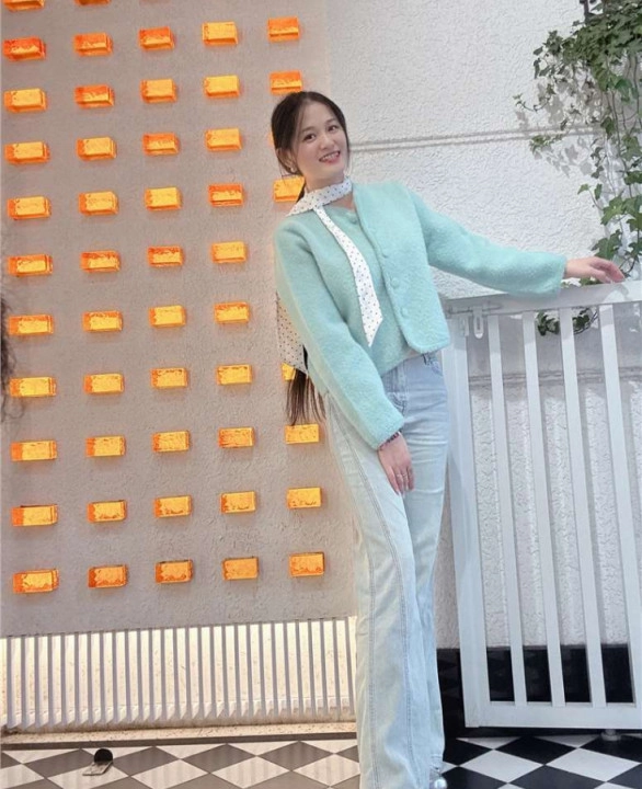 Écolière asiatique